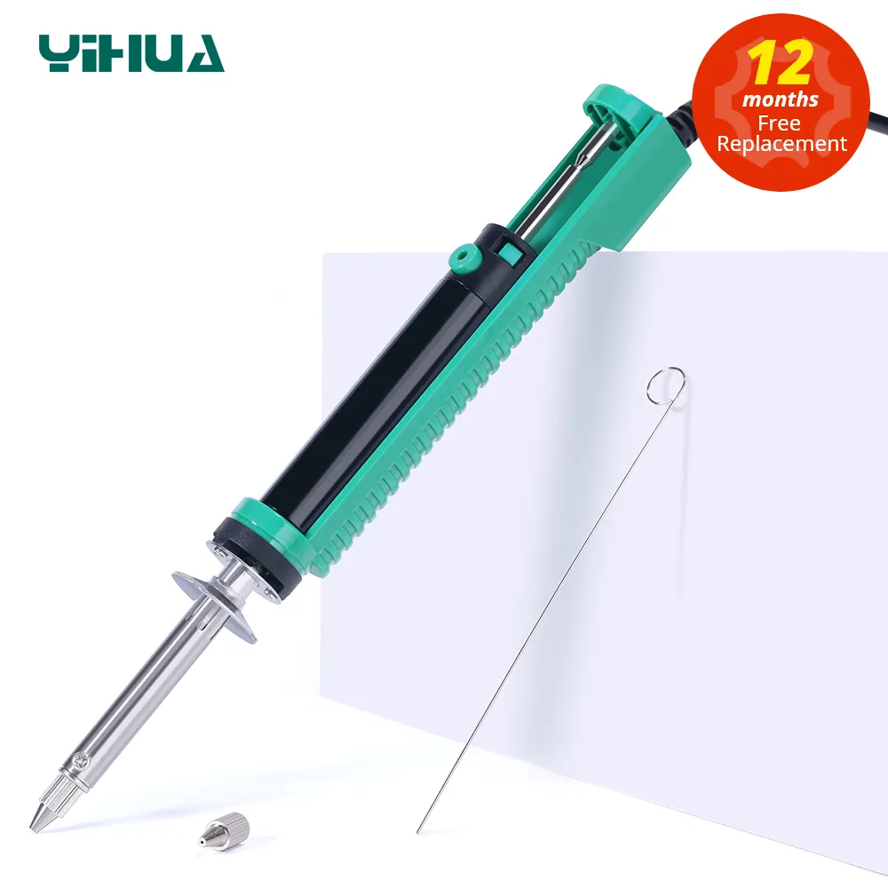 Оловянная присоска YIHUA 929D- – обзор и цена Desoldering Pump Electric Vacuum Station