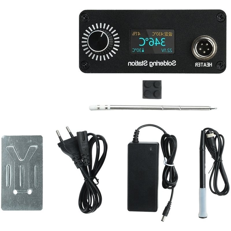 Цифровая паяльная станция B03C – обзор и цена T12 Soldering Station Oled